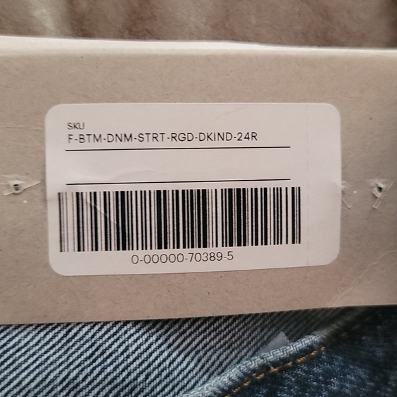 C- NWT Everlane 90s cheeky Jean, size 24 - Picture 6 of 6